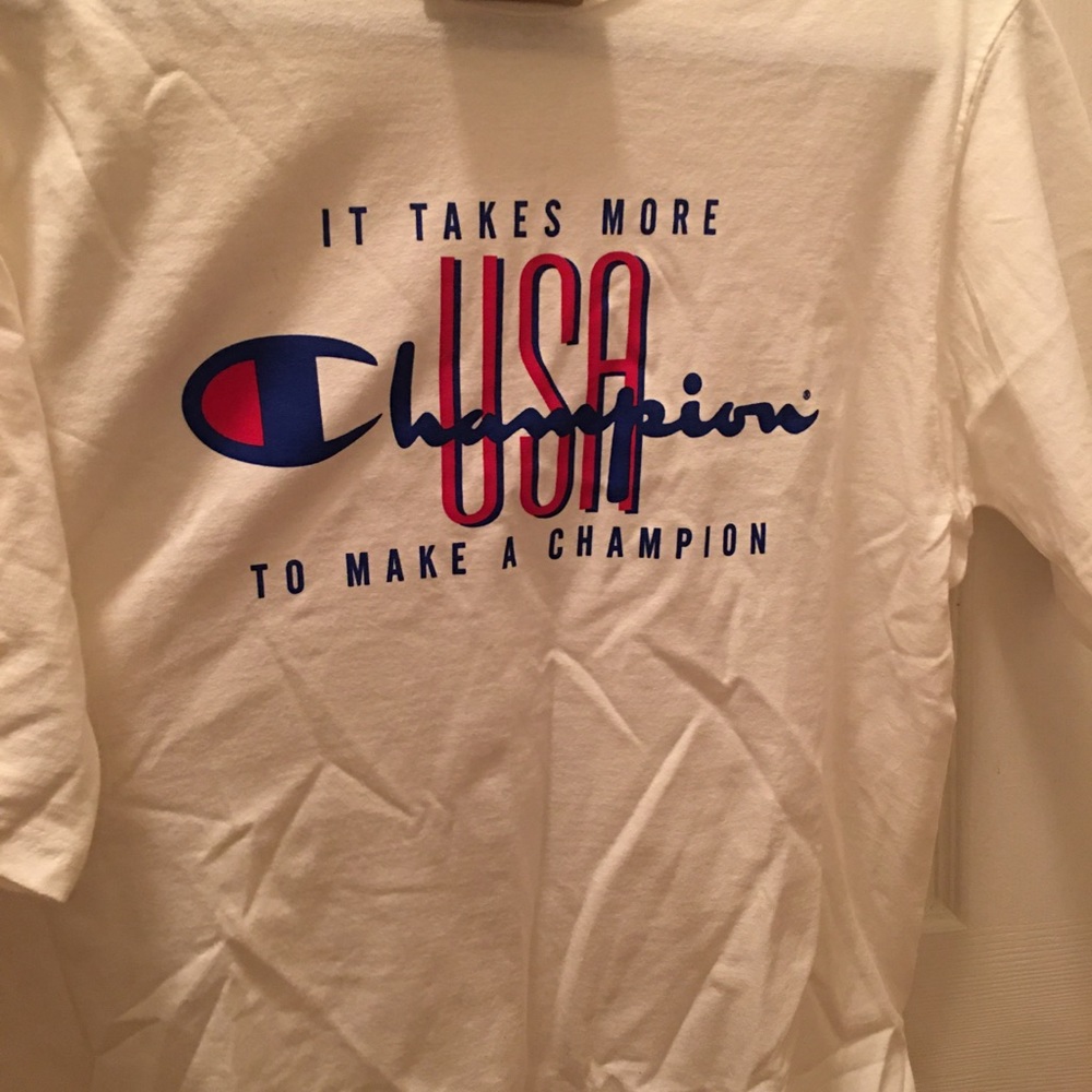 Champion tee size (Large)